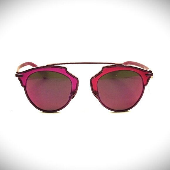 CHRISTIAN DIOR Dior So Real RMTL7 48-22-140 Purple Frame - Picture 1 of 10